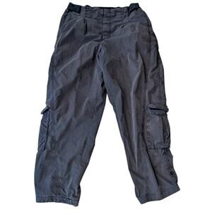 Free People Movement Cargo Pants Large Charcoal Gray